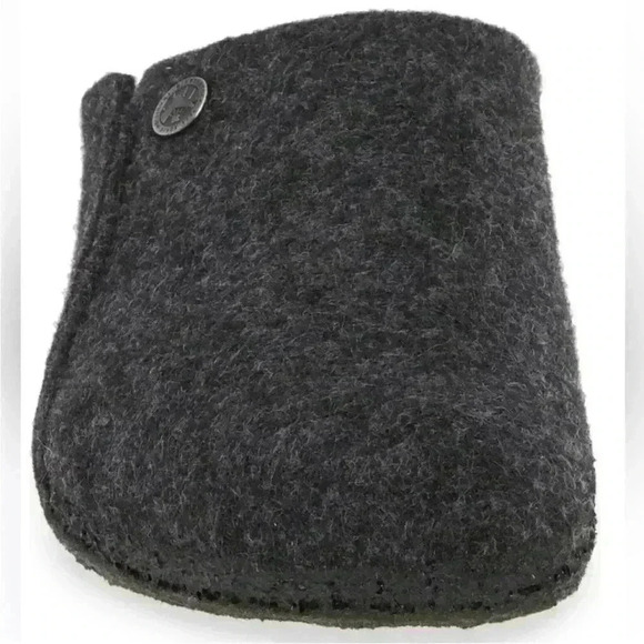 Birkenstock Zermatt Genuine Shearling Lined
Slipper Dark Gray Size 40 - Picture 9 of 9